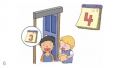 他对大家说：＂我的生日是四月三日，不是三月四日！